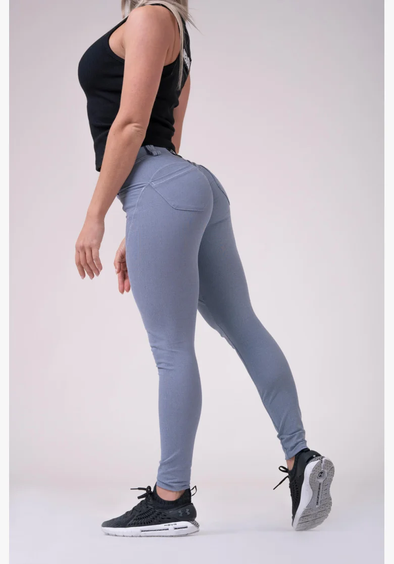NEBBIA Dreamy Edition Bubble Butt legíny modrá