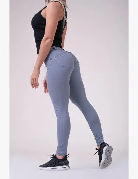 NEBBIA Dreamy Edition Bubble Butt legíny modrá