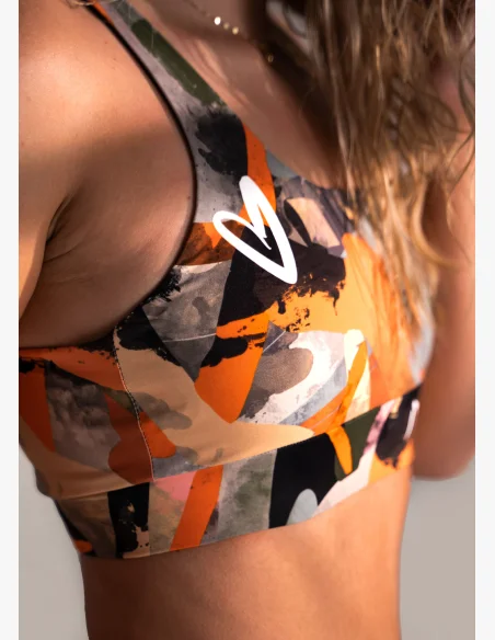 KFIT Podprsenka Camo Burst Y