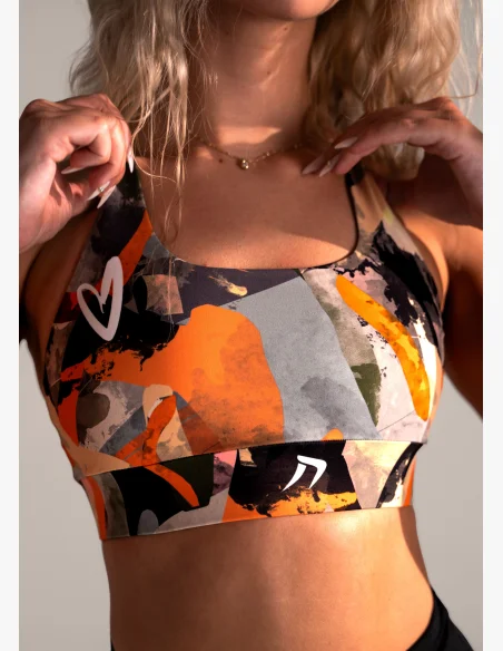 KFIT Podprsenka Camo Burst Y