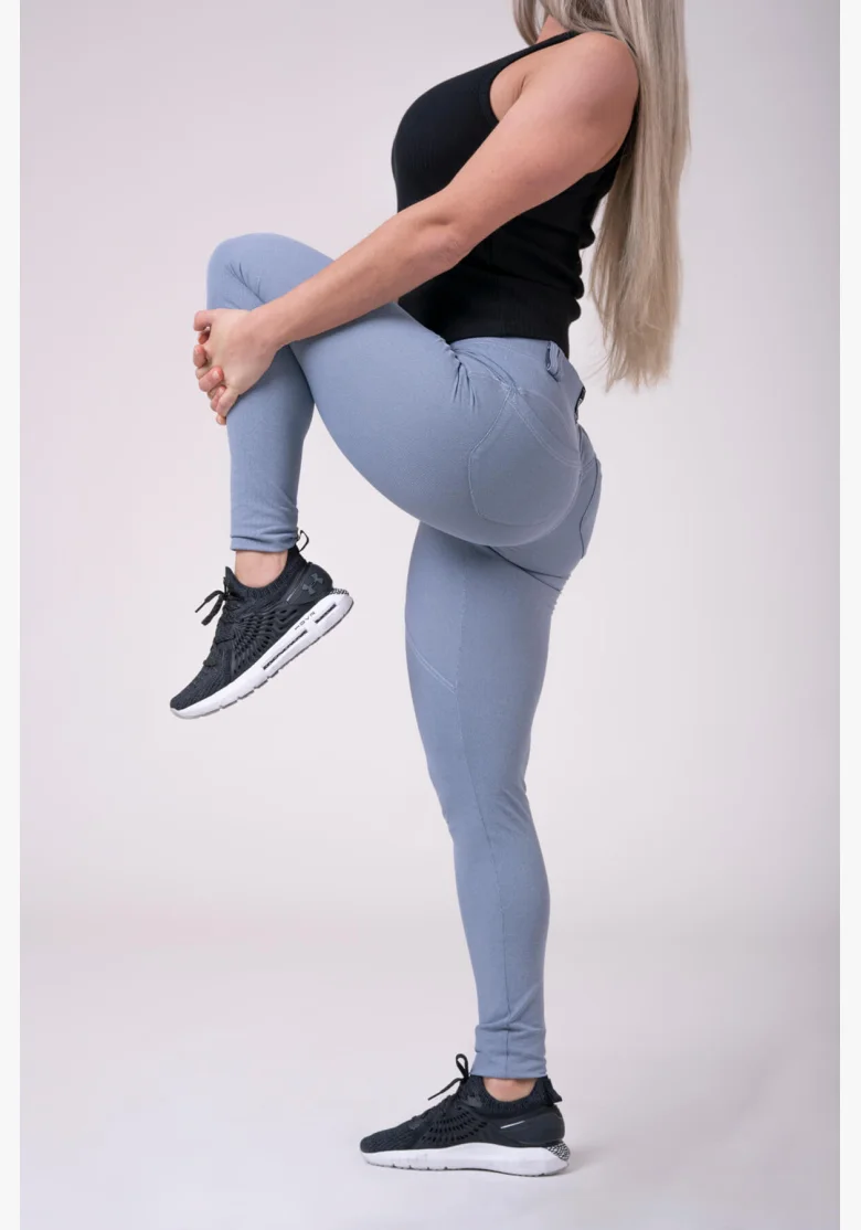 NEBBIA Dreamy Edition Bubble Butt legíny modrá