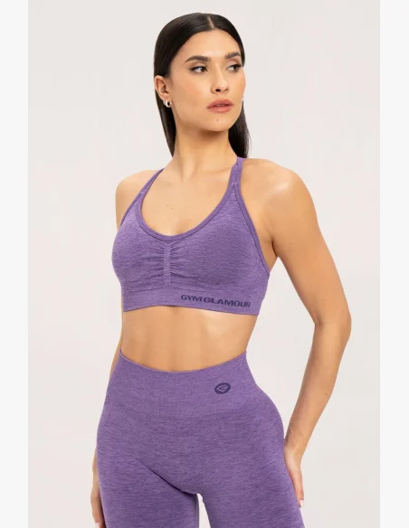 Gym Glamour Podprsenka seamless Violet