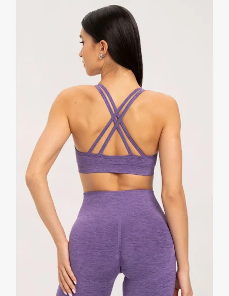 Gym Glamour Podprsenka seamless Violet