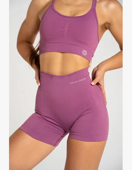 Gym Glamour Šortky push up 2.0 Merry Berry