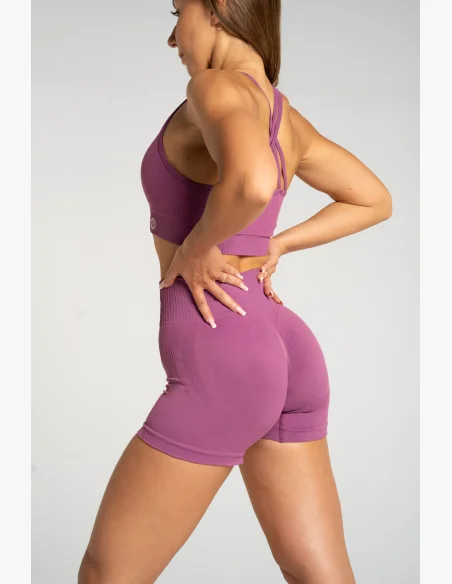 Gym Glamour Šortky push up 2.0 Merry Berry