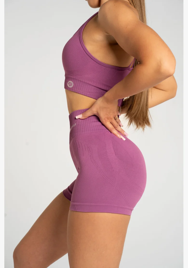 Gym Glamour Šortky push up 2.0 Merry Berry
