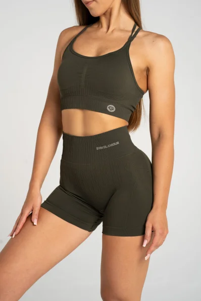 Gym Glamour Šortky push up 2.0 Soldier • NebShop