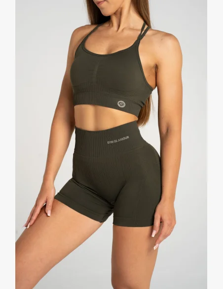 Gym Glamour Šortky push up 2.0 Soldier
