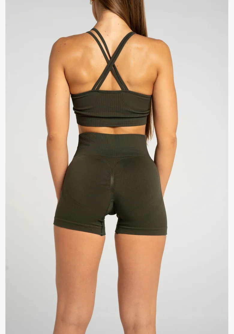 Gym Glamour Šortky push up 2.0 Soldier