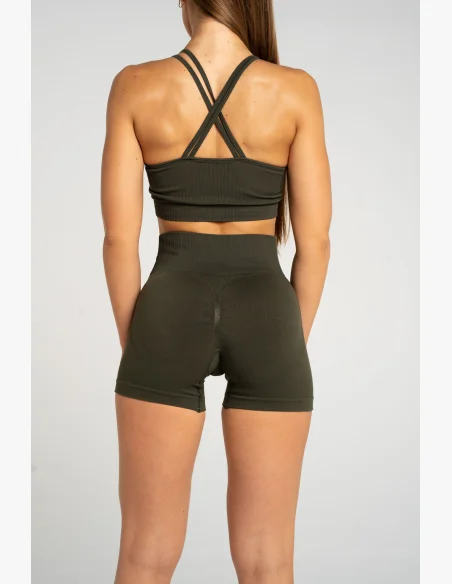 Gym Glamour Šortky push up 2.0 Soldier