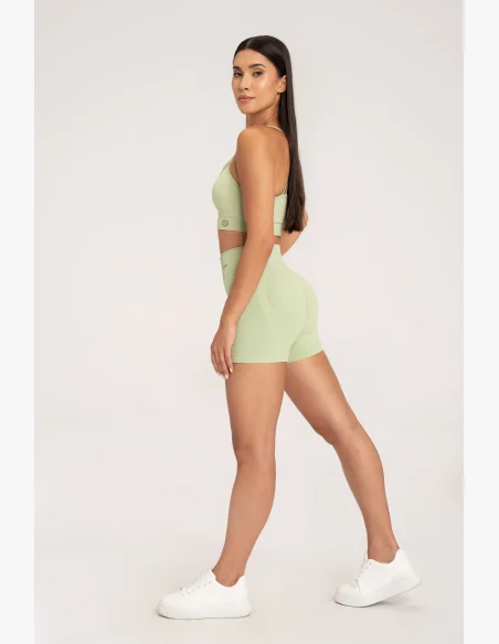 Gym Glamour Šortky push up 2.0 Pistachio