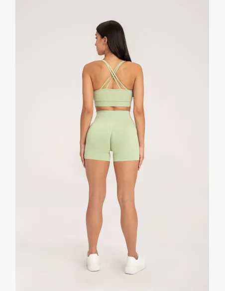 Gym Glamour Šortky push up 2.0 Pistachio