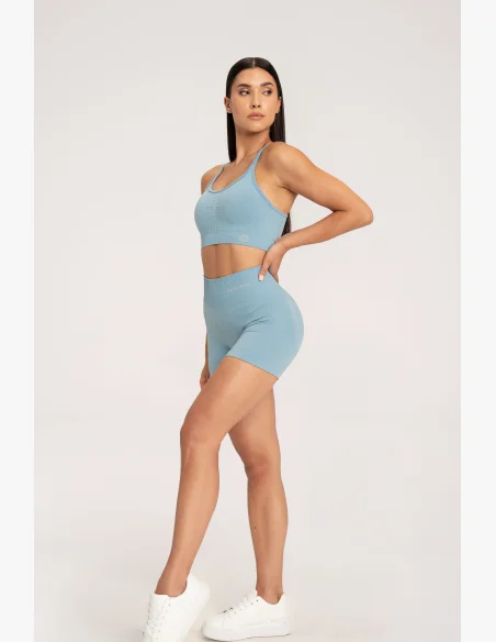 Gym Glamour Šortky push up 2.0 Blue Lagoon