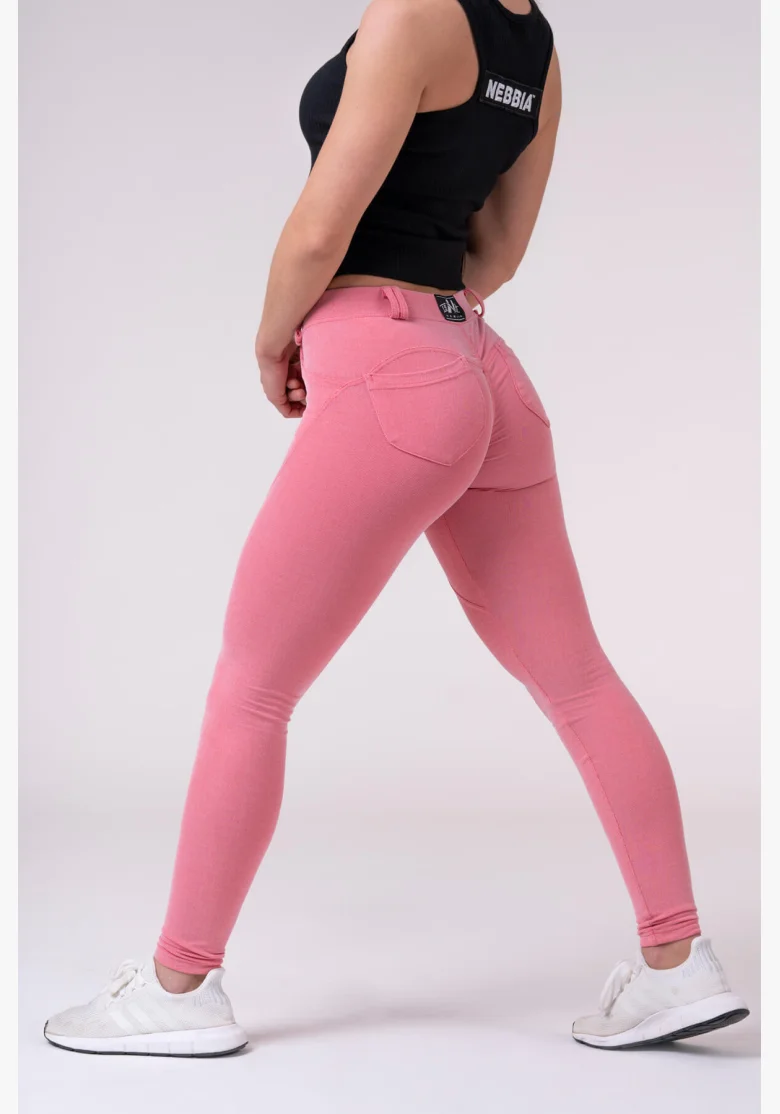 NEBBIA Dreamy Edition Bubble Butt legíny ružová