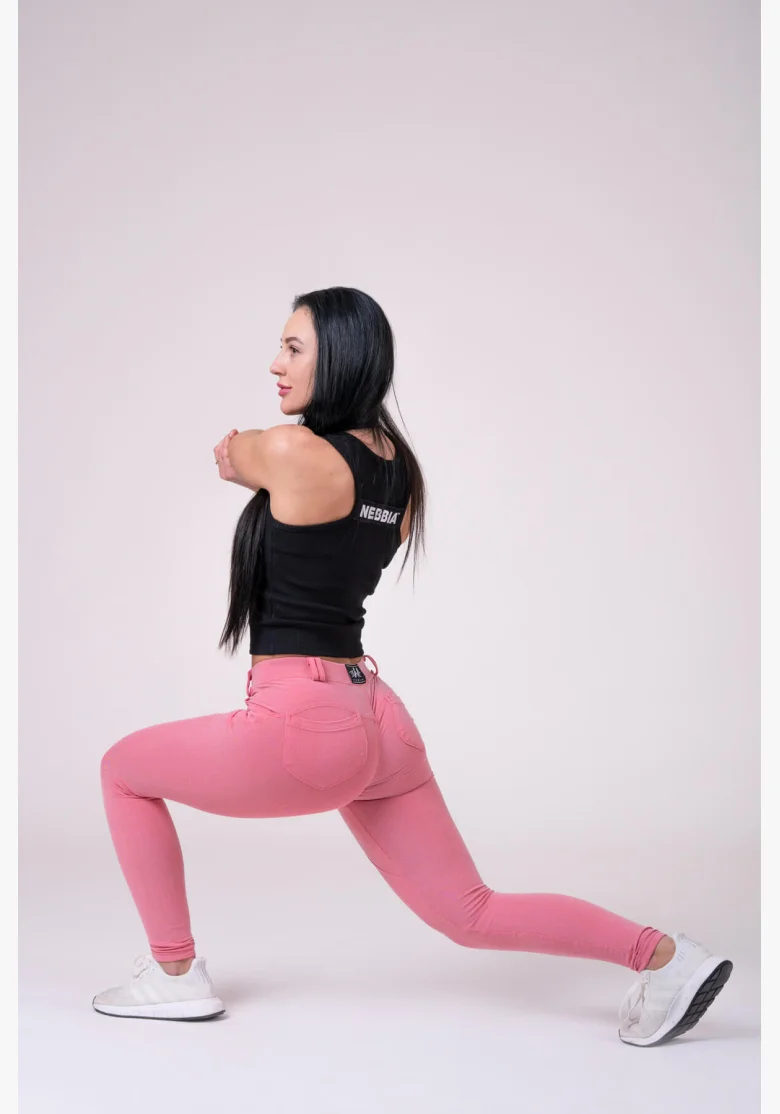 NEBBIA Dreamy Edition Bubble Butt legíny ružová