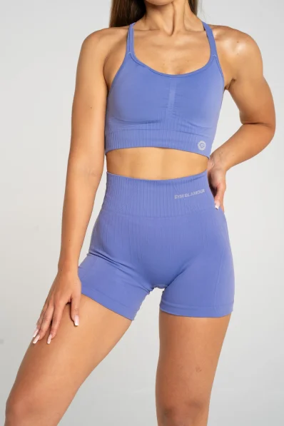 Gym Glamour Šortky push up 2.0 Levanduľa • NebShop