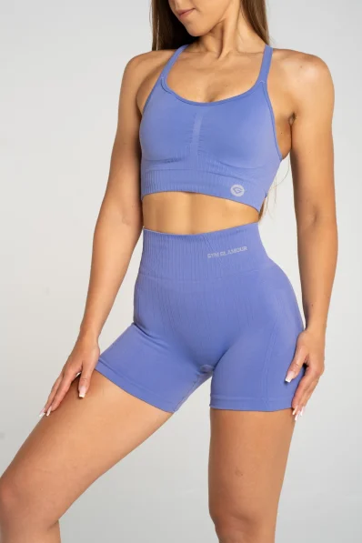 Gym Glamour Šortky push up 2.0 Levanduľa • NebShop 2