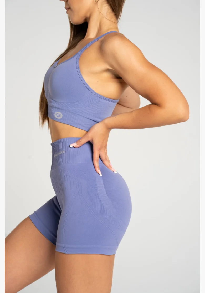 Gym Glamour Šortky push up 2.0 Lavender