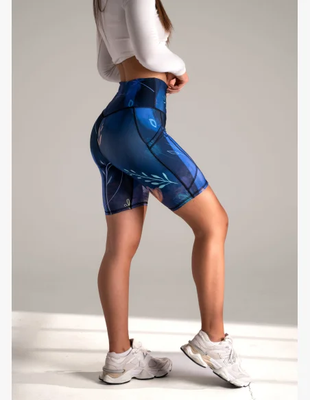 KFIT Šortky Moonlit Bloom s vreckami
