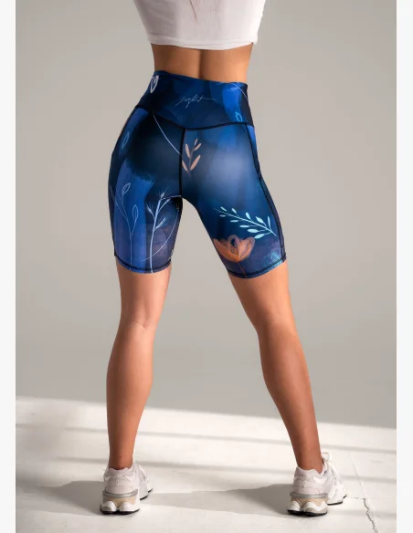 KFIT Šortky Moonlit Bloom s vreckami