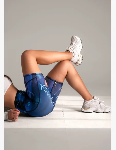 KFIT Šortky Moonlit Bloom s vreckami