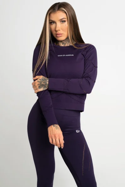 GYM GLAMOUR • Gym Glamour Top s dlhým rukávom Mysterioso • NebShop