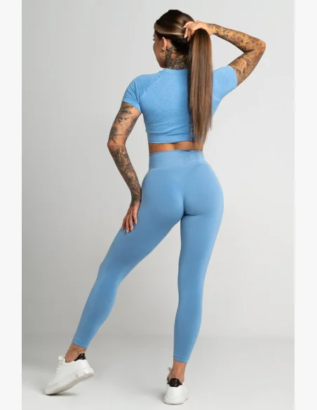Gym Glamour Legíny second Skin Blue