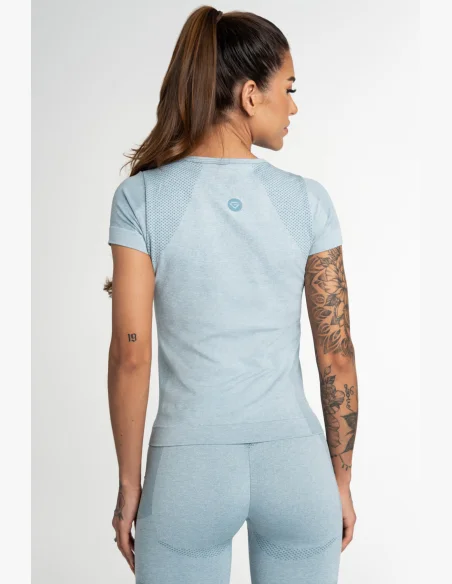 Gym Glamour Top Fusion Blue