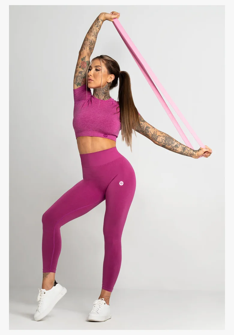 Gym Glamour Legíny Second Skin Pink