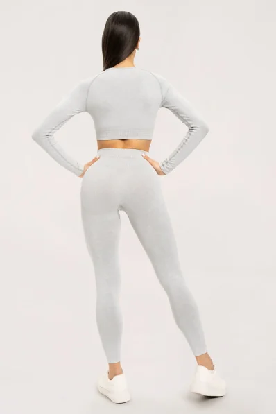 Gym Glamour Stone Washed biele • NebShop 2