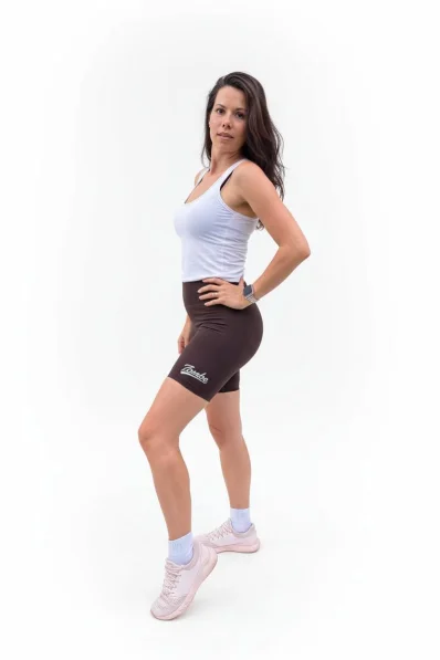 ZOMBE • ZOMBE Push Up Šortky Bike Fit hnedé • NebShop