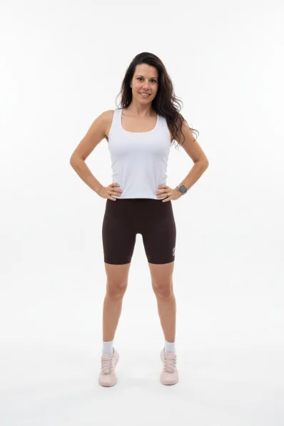ZOMBE • ZOMBE Push Up Šortky Bike Fit hnedé • NebShop 2
