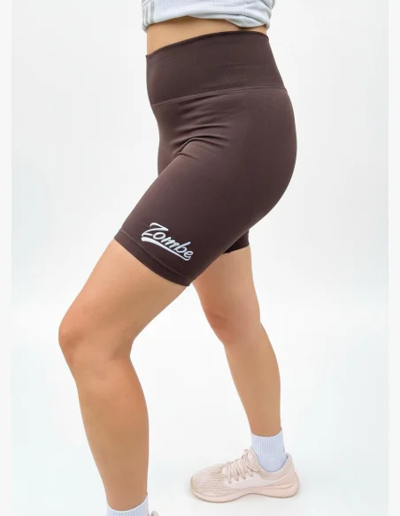 ZOMBE Push Up Šortky Bike Fit hnedé