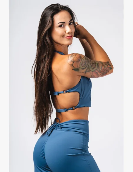 NEBBIA Deni x NEBBIA Športový tank top modrý