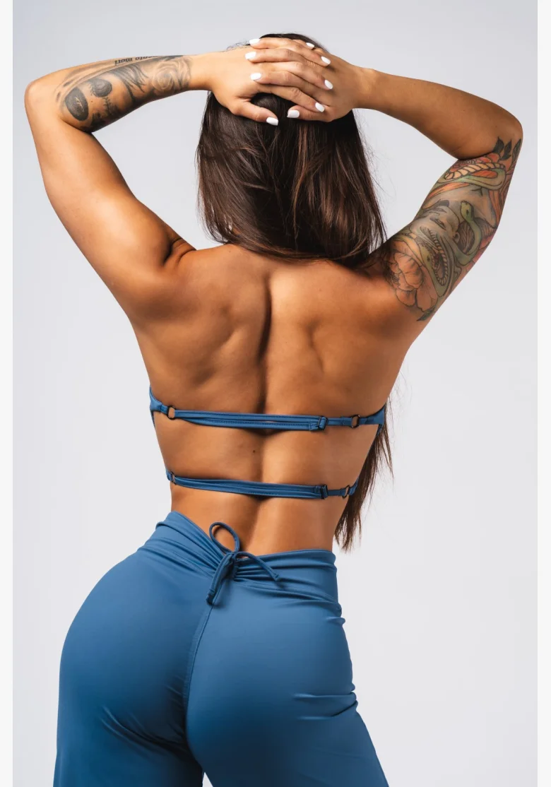 NEBBIA Deni x NEBBIA Športový tank top modrý