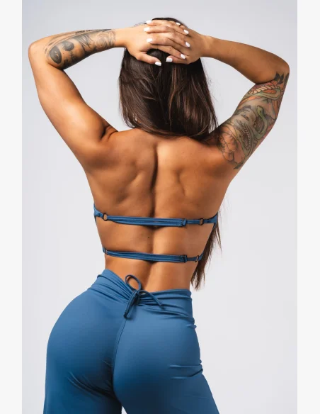 NEBBIA Deni x NEBBIA Športový tank top modrý