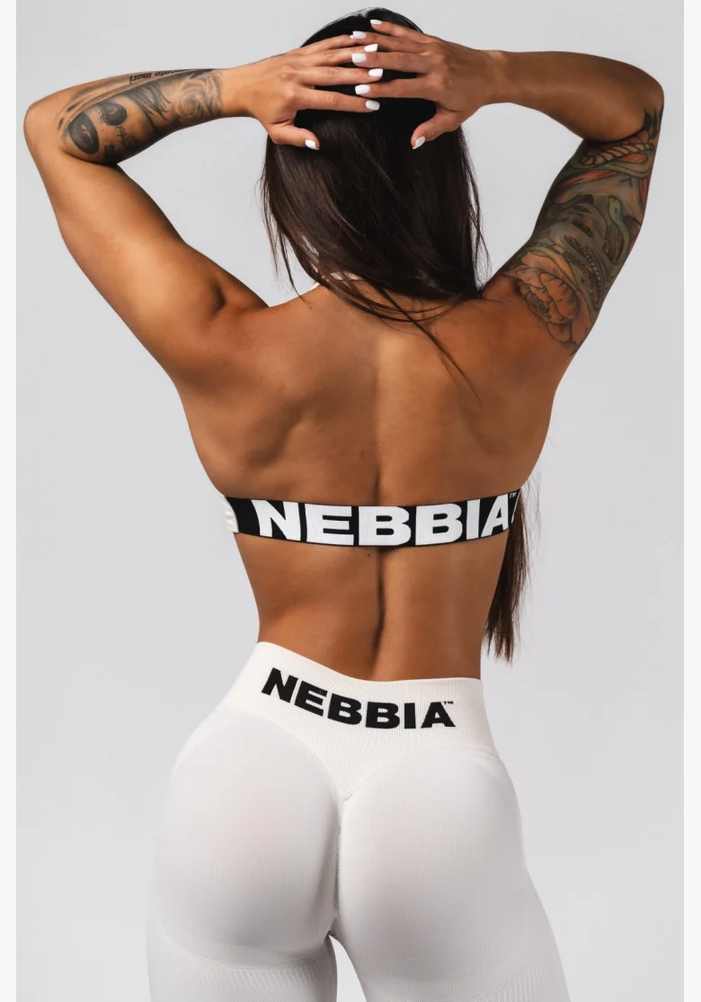 NEBBIA Bezšvová Lift-Up podprsenka Flow Seamless krémová
