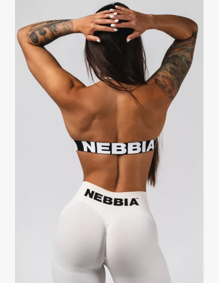 NEBBIA Bezšvová Lift-Up podprsenka Flow Seamless krémová