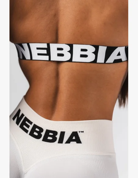 NEBBIA Bezšvová Lift-Up podprsenka Flow Seamless krémová