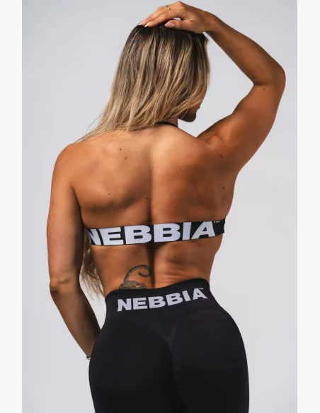 NEBBIA Bezešvá Lift-Up podprsenka Flow Seamless čierna