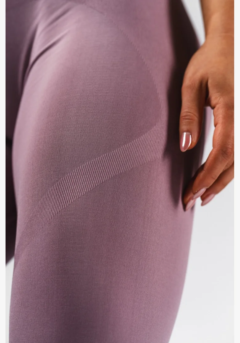 NEBBIA Bezšvové extra push-up legíny s vysokým pásom Flow Seamless ružové