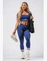 Sexy dámske legíny NEBBIA s V-pasom a scrunch efektom dodajú tvojim krivkám šmrnc aj silu pri každom pohybe