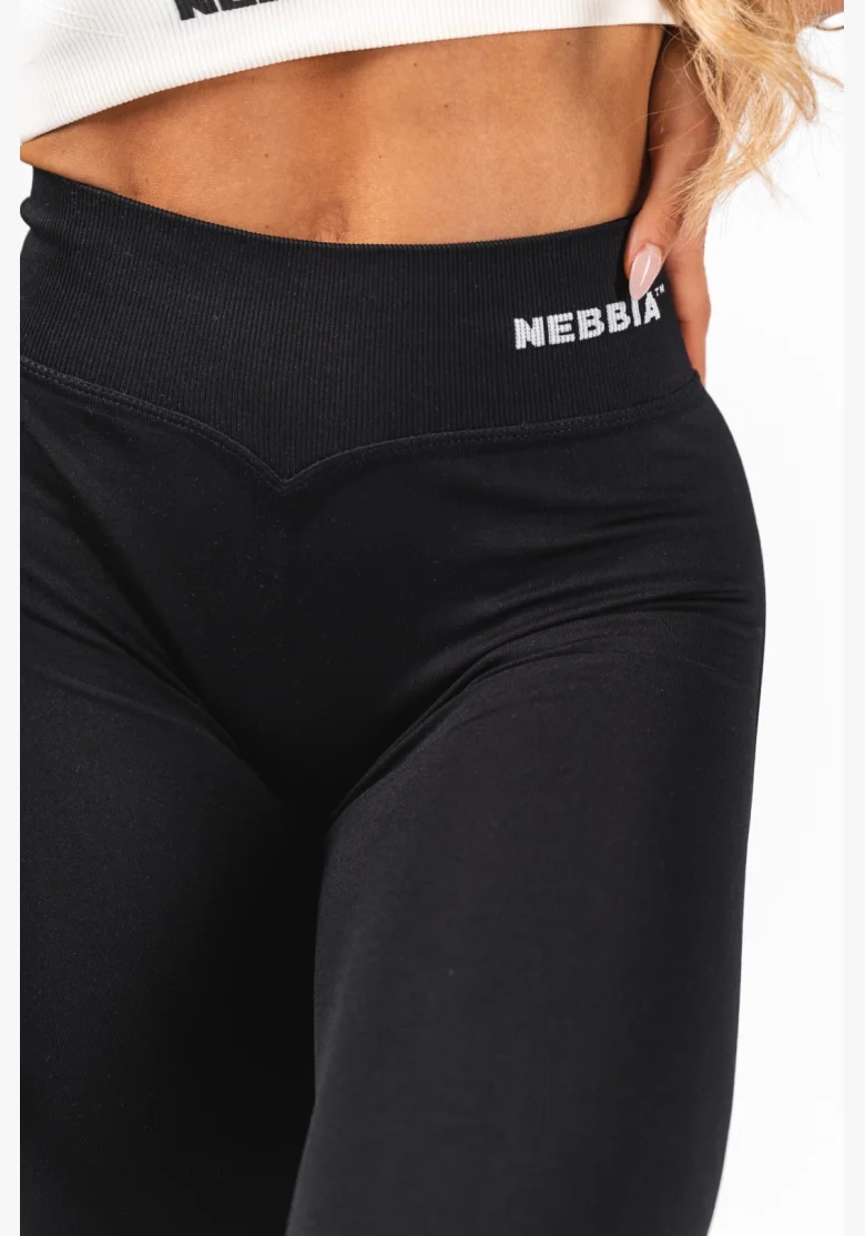 NEBBIA Tvarujúce bezšvové flared legíny FLOW SEAMLESS
