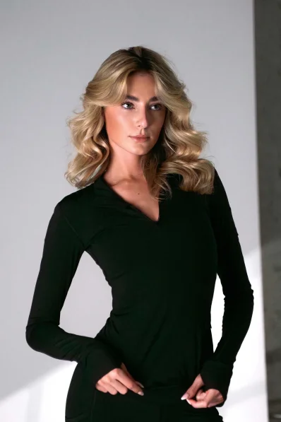 KFIT Tričko New Black