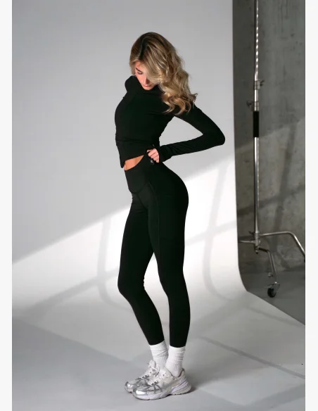 KFIT Tričko New Black