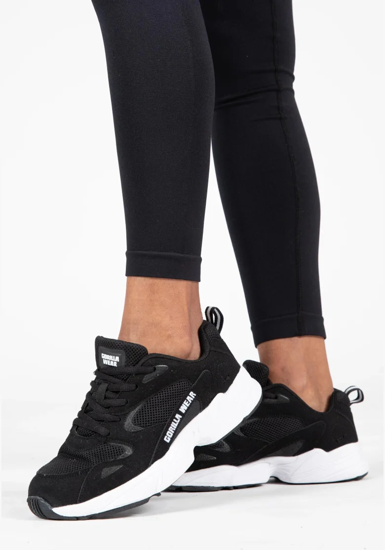Gorilla Wear Dámske bezšvové legíny QUINCY Seamless - Čierne