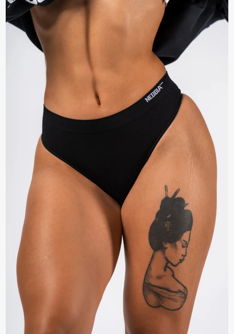 NEBBIA Tanga Essential ACTIVE čierne