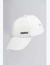 Kšiltovka Royal White s tmavo zeleným spodkom a zlatým logom - elegantná, nenápadná a neprehliadnuteľná.