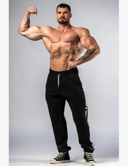 NEBBIA Tepláky HERO čierne