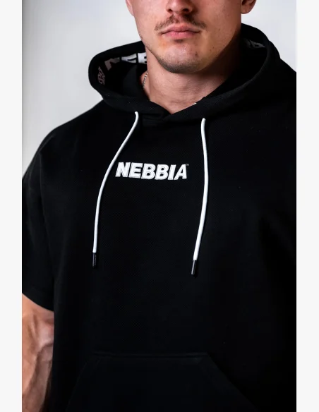 NEBBIA Tréninkový rag top HERO čierny